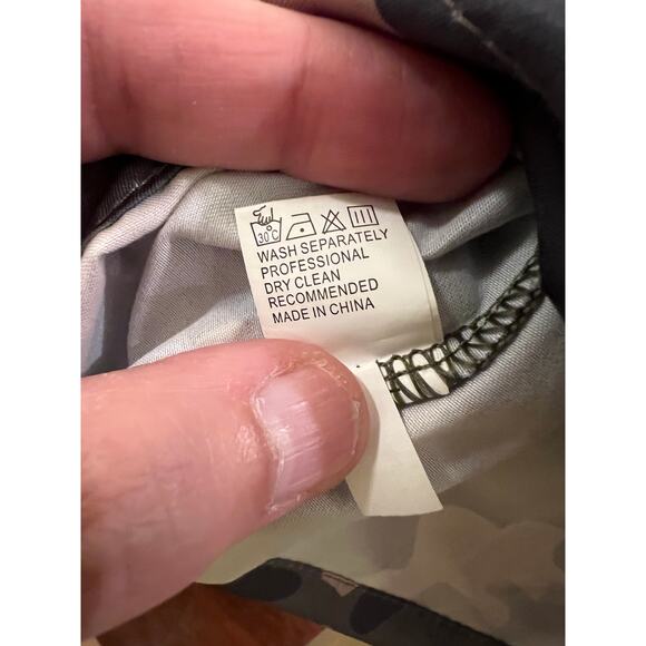 Girls Camo Button-Front Dress – Size 6-12 Months - Picture 4 of 5